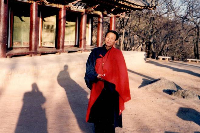 북한 평양시 용악산 법운암 주지스님