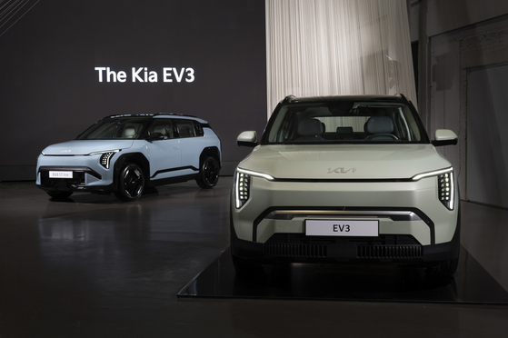 The EV3 is Kia's third all-electric vehicle after the EV6 and EV9. [KIA]