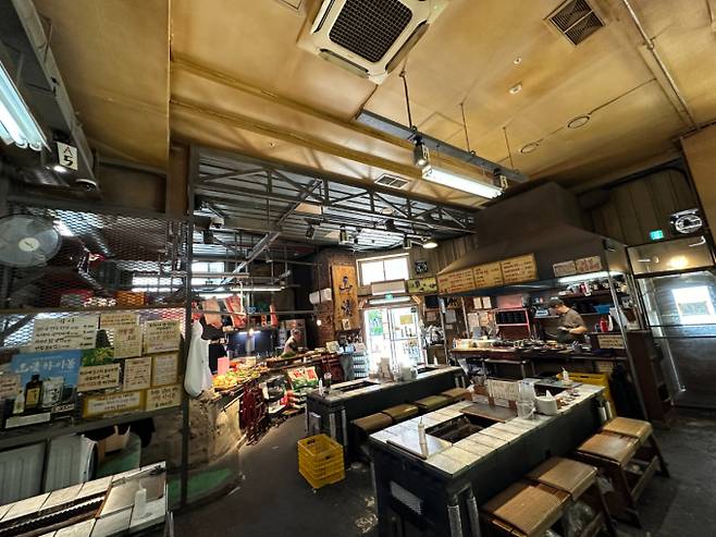 산청숯불가든 내부. /사진=다이어리알