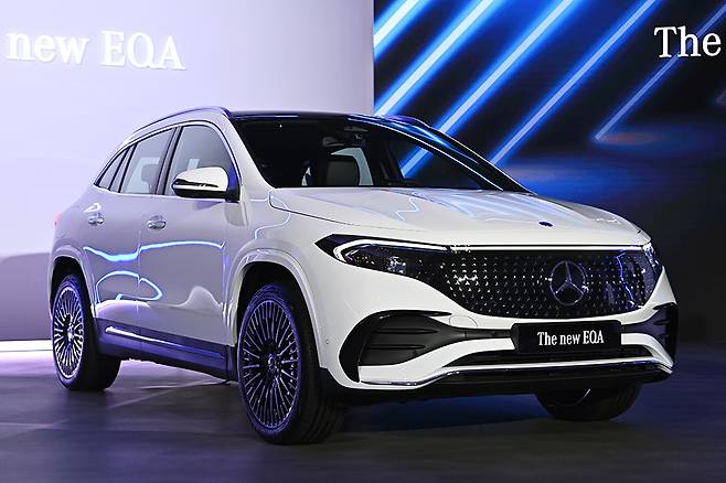 메르세데스-벤츠 더 뉴 EQA. 김학수 기자