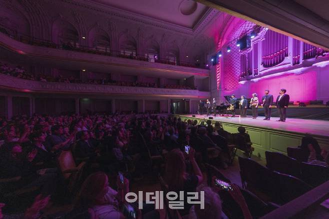 지난 18~20일 프랑스 파리 살가보 극장에서 선보인 ‘봄의 음악 축제, 파리의 한국’ 공연의 한 장면. (사진=한국국제문화교류진흥원)