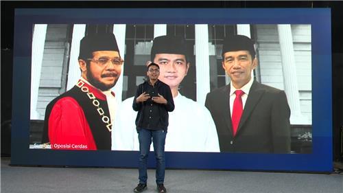 인도네시아 대통령 선거의 부정을 고발한 다큐멘터리 '더티 보트(Dirty Vote·더러운 선거)'의 한 장면. 더티 보트 유튜브 영상 캡처