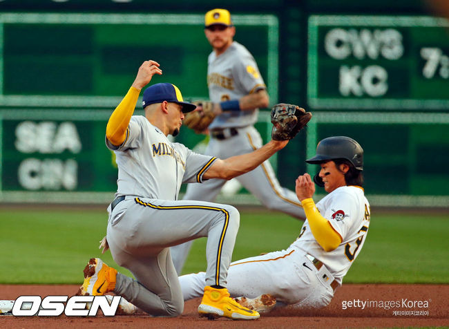 [사진] 배지환 ⓒGettyimages(무단전재 및 재배포 금지)