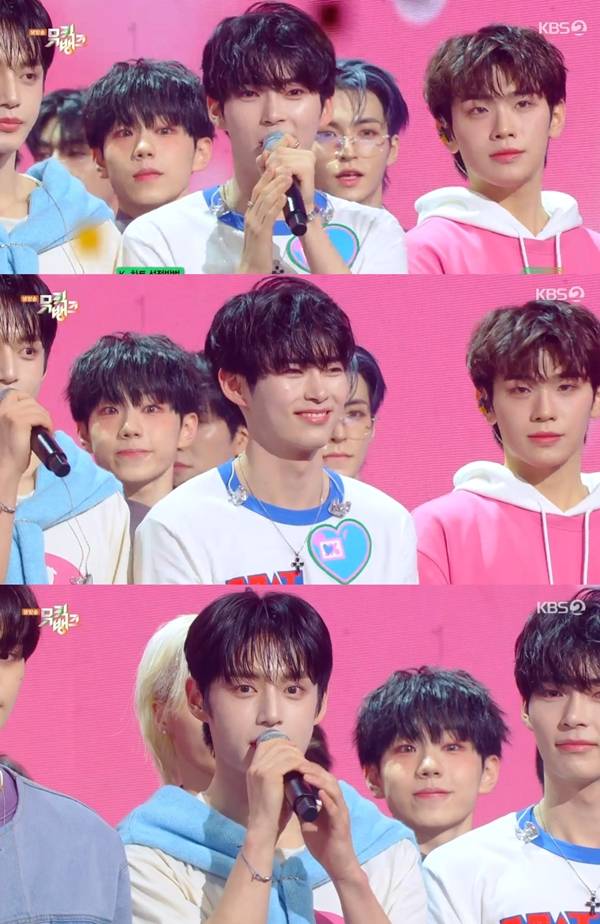 뮤직뱅크 제로베이스원 1위 / 사진=KBS2 캡처