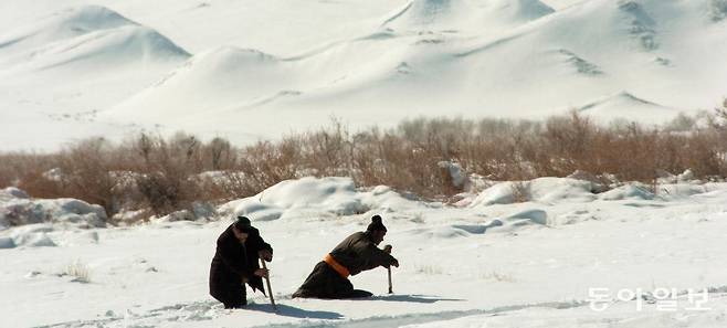 기후 변화는 몽골에서 전통적인 유목 생활을 유지하기 어려울 수 있다는 위기감을 낳고 있습니다.  사진 출처 유니세프