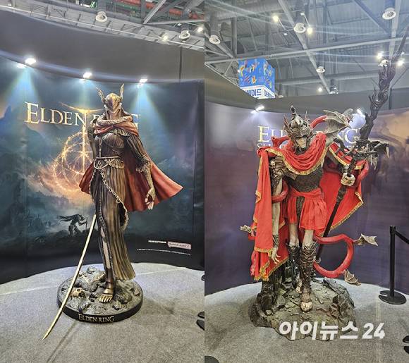 일산 킨텍스 1전시장에서는 '플레이엑스포 2024'가 23일부터 26일까지 진행된다. [사진=정진성 기자]