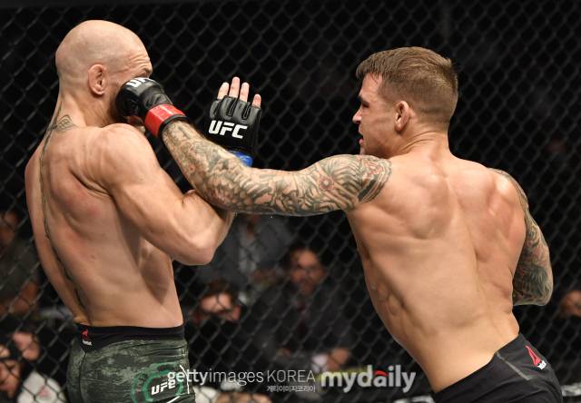 포이리에(오른쪽)와 맥그리거. /게티이미지코리아