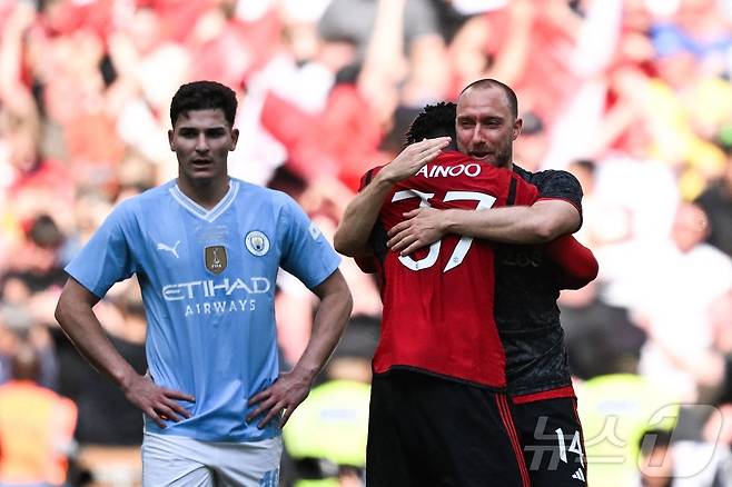 FA컵 결승골의 주인공 코비 마이누 ⓒ AFP=뉴스1