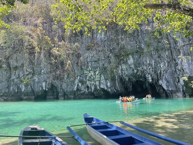 필리핀 팔라완의 지하강 국립공원. 이혜원 동아닷컴 기자 hyewon@donga.com