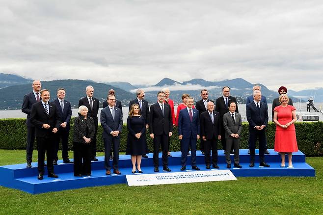 23~25일 이탈리아 스트레사에서 G7 재무장관·중앙은행 총재 회의가 열렸다./ 자료= 로이터연합뉴스