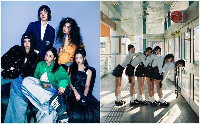 걸그룹 뉴진스(왼쪽), 아일릿 ⓒ어도어, 빌리프랩