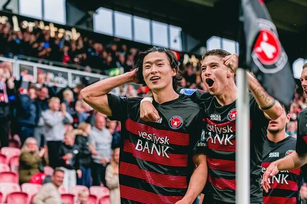 사진=미트윌란.&nbsp;조규성의&nbsp;미트윌란이&nbsp;리그&nbsp;우승에 성공했다.