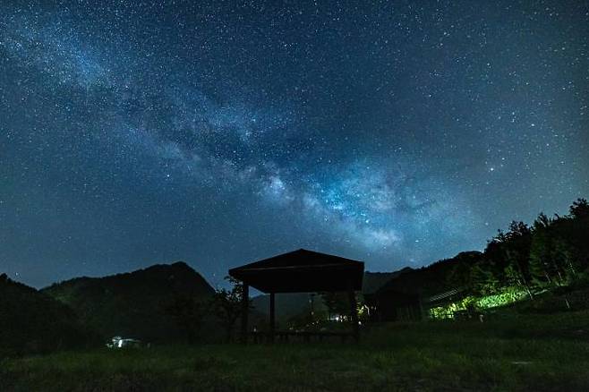 영양 밤하늘·반딧불이공원 전경. 영양군 제공