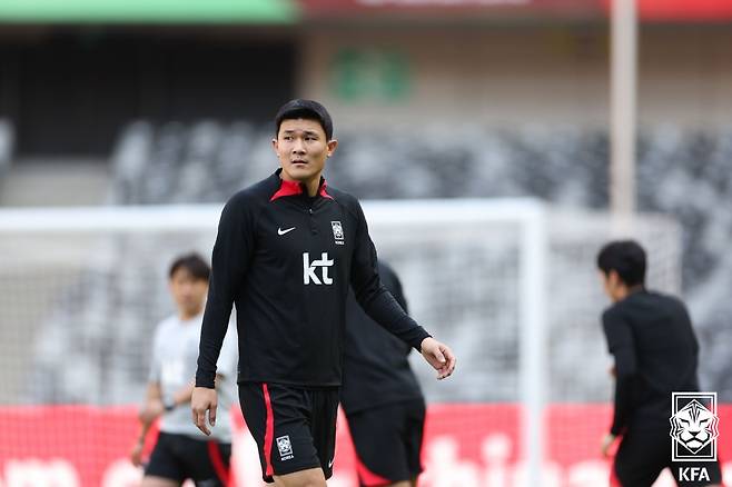 김민재. /사진=대한축구협회(KFA) 제공