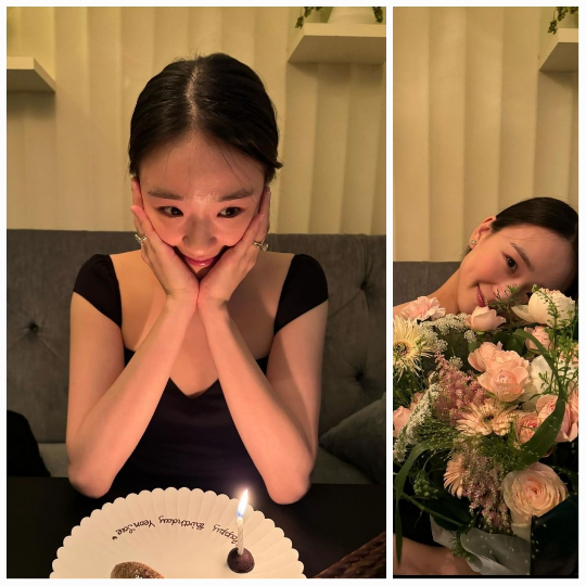 손연재가 출산 후 처음으로 맞이하는 30번째 생일파티를 열었다.사진=손연재 SNS