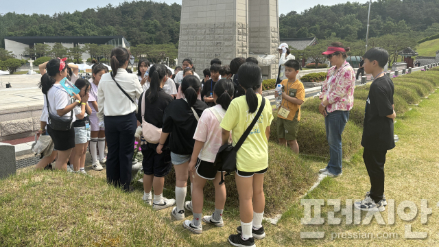 ▲순천교육지원청 초등 역사탐방 프로그램ⓒ순천교육지원청