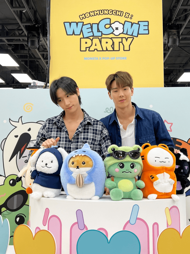 몬뭉치엑스 웰컴 파티 (사진=몬스타엑스 공식 계정)