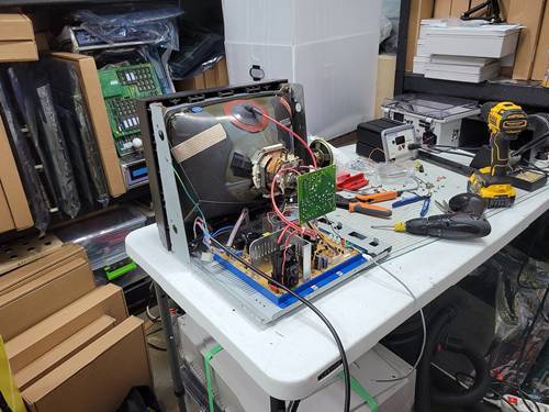 홍은전자 보드를 구입해 달았다