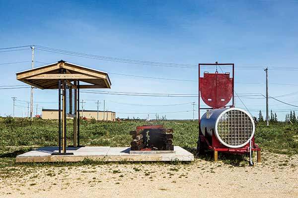 북극곰을 생포하는 곰 트랩