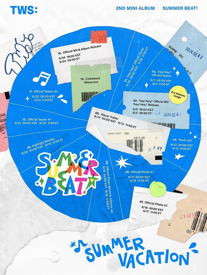 투어스 신곡 '헤이! 헤이!' [플레디스엔터테인먼트 제공. 재판매 및 DB 금지]