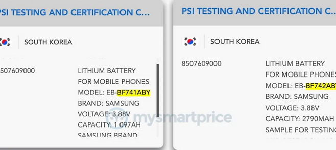 올여름 출시 예정인 삼성전자의 차세대 폴더블 스마트폰 '갤럭시Z 플립6' 배터리 용량이 전작보다 늘어난다. 사진=마이스마트프라이스
