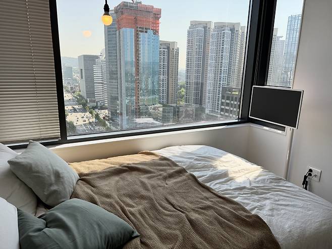 서울 용산구 ‘에피소드 용산 241’ 알파타입. 월 임대료는 390만원에서 510만원대다. [박로명 기자]