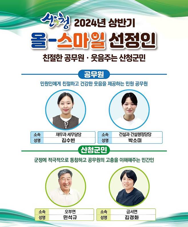 [산청=뉴시스] 산청군청 *재판매 및 DB 금지 *재판매 및 DB 금지