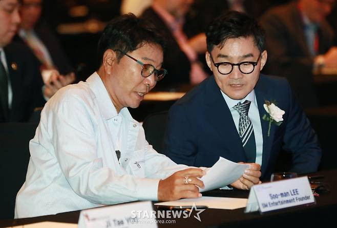 2024 CISAC 세계 총회 참석한 이수만-추가열[★포토]