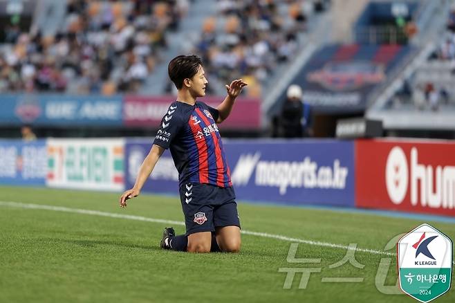 수원FC의 이승우. (한국프로축구연맹 제공)