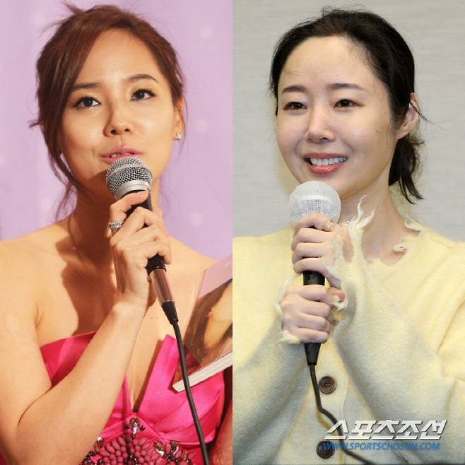 SES 유진(왼쪽)과 민희진 대표. 스포츠조선DB