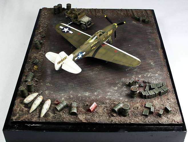 1/72 P-39Q AIRCOBRA 디오라마
