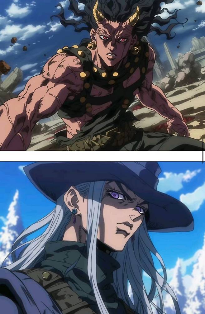 ai가 그린 죠죠스타일의 헌터x헌터 캐릭터들jpg