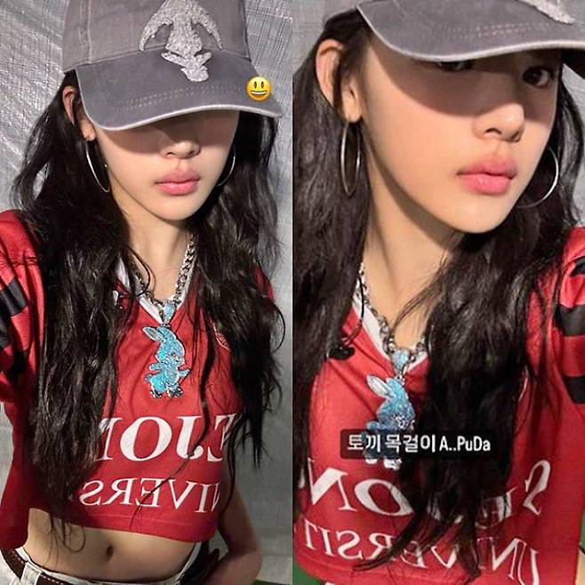 뉴진스 민지. (사진=온라인 커뮤니티 갈무리)