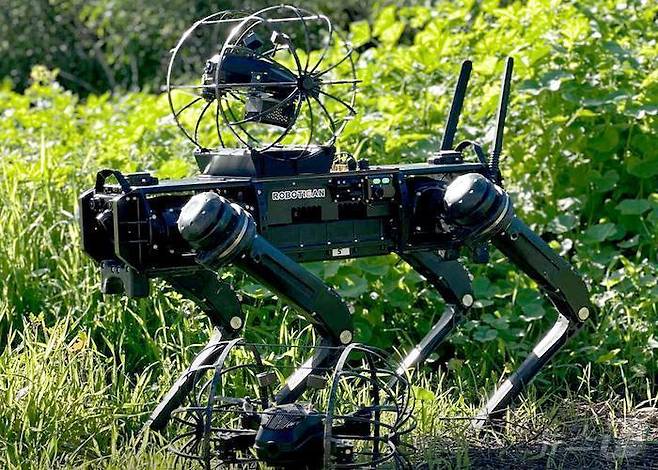 고스트로보틱스의 4족 보행 로봇 '비전60' (로보티칸 제공)