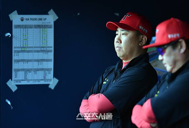 KIA 이범호 감독. 잠실 | 강영조기자 kanjo@sportsseoul.com