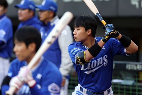 삼성 김현준. 사진=삼성 라이온즈 제공