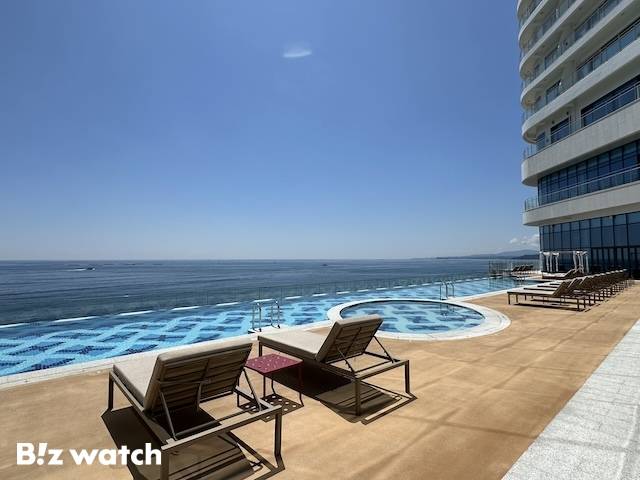 반얀그룹 카시아 속초 인피니티 풀. / 사진=정혜인 기자 hij@ ​