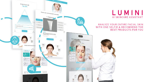 The Lumini Kiosk. [Courtesy of Lululab Inc.]