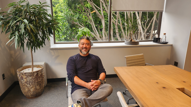 스티브 장 킨드레드벤처스 공동창업자가 샌프란시스코에 위치한 사무실에서 매일경제와 인터뷰하고 있다. [이덕주 기자]