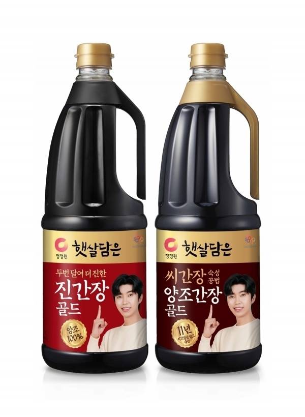 ‘임영웅 간장’으로 불리는 청정원의 간장 전문 브랜드 ‘햇살담은’의 제품.[사진제공=대상]