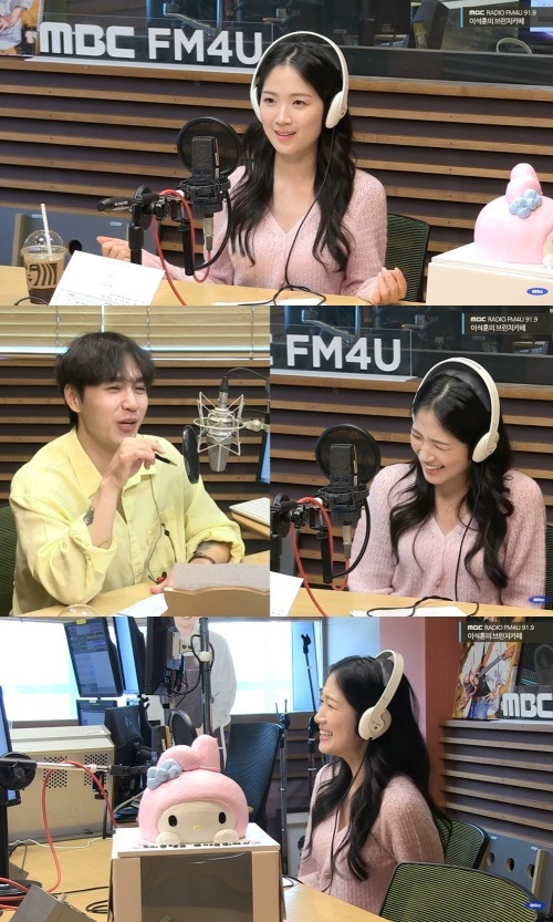 사진=왼쪽부터 이석훈, 김혜윤/MBC FM4U ‘이석훈의 브런치카페’ 캡처