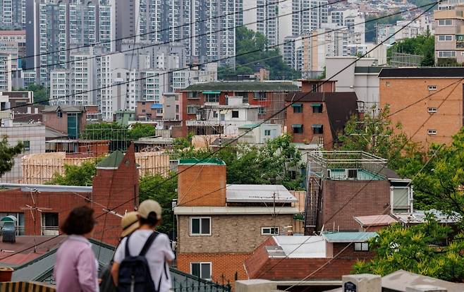 빌라가 밀집한 서울 주택가 모습. 사진=연합뉴스