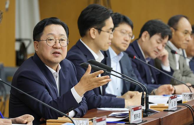 이장우 대전시장이 지난 4일 확대간부회에서 발언하고 있다. 대전시 제공
