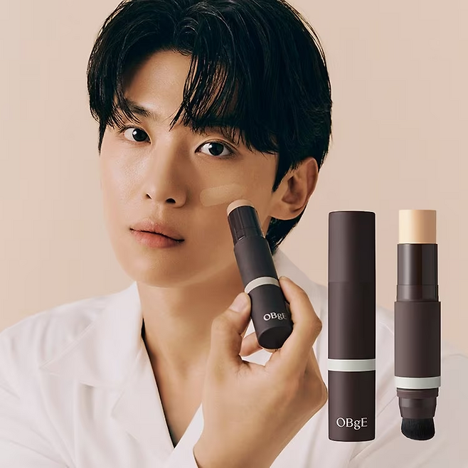 ‘오브제(OBgE)’의 내추럴 커버 스틱 파운데이션 [사진 제공 = 오브제]