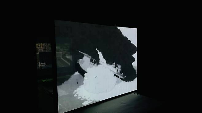 아트선재센터에서 열리고 있는 '호추니엔: 시간과 클라우드'. 2024.6.4/뉴스1  ⓒ 뉴스1 김일창 기자