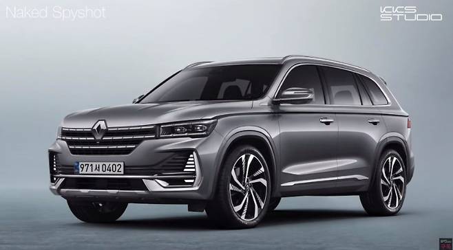 르노코리아 오로라1 예상도(출처:구기성 스튜디오)