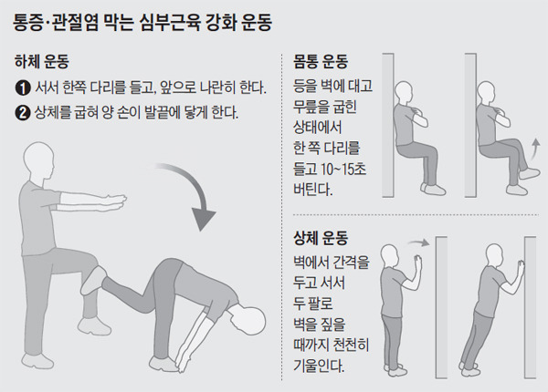 심부근육을 키우는 운동./사진=헬스조선DB