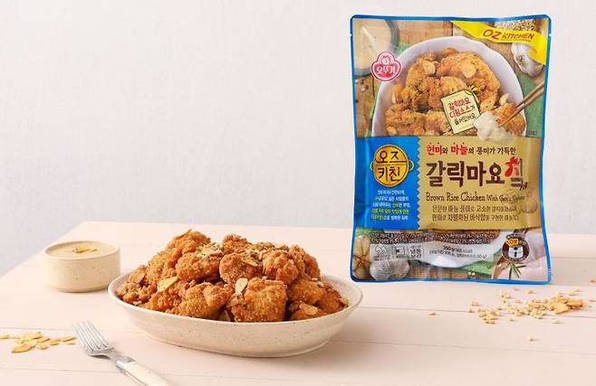 오뚜기 오즈키친 갈릭마요칰. [사진제공=오뚜기]