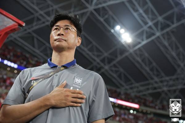 김도훈 감독(남자 축구대표팀). 대한축구협회