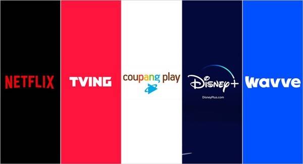 ▲OTT 서비스들. 사진=미디어오늘